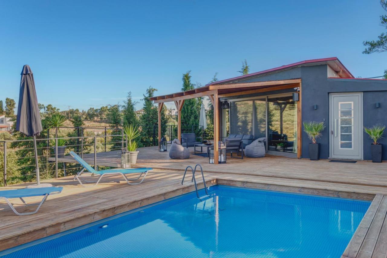 Private Pool Villa Ggki Skepasti Extérieur photo