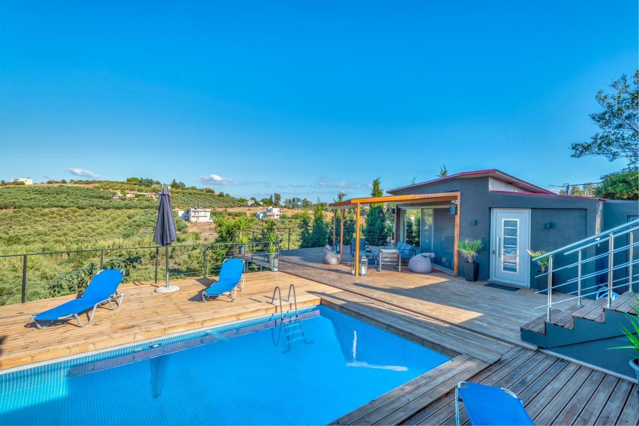 Private Pool Villa Ggki Skepasti Extérieur photo