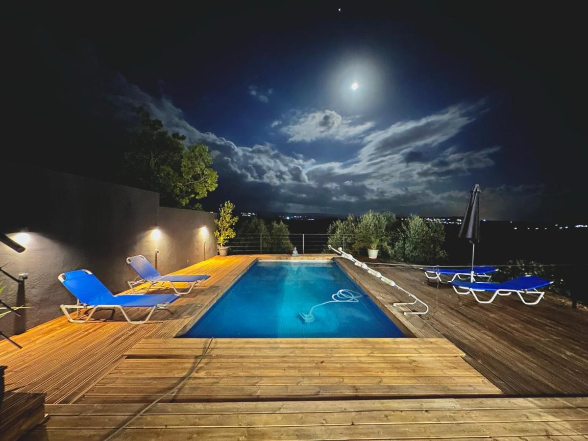 Private Pool Villa Ggki Skepasti Extérieur photo